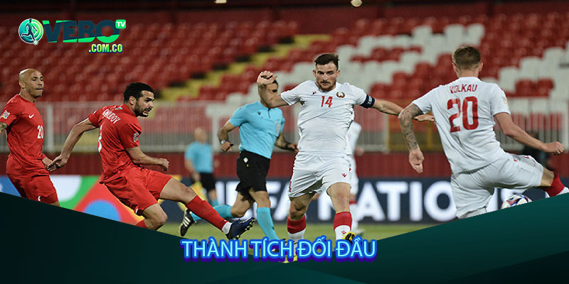 Thành tích đối đầu